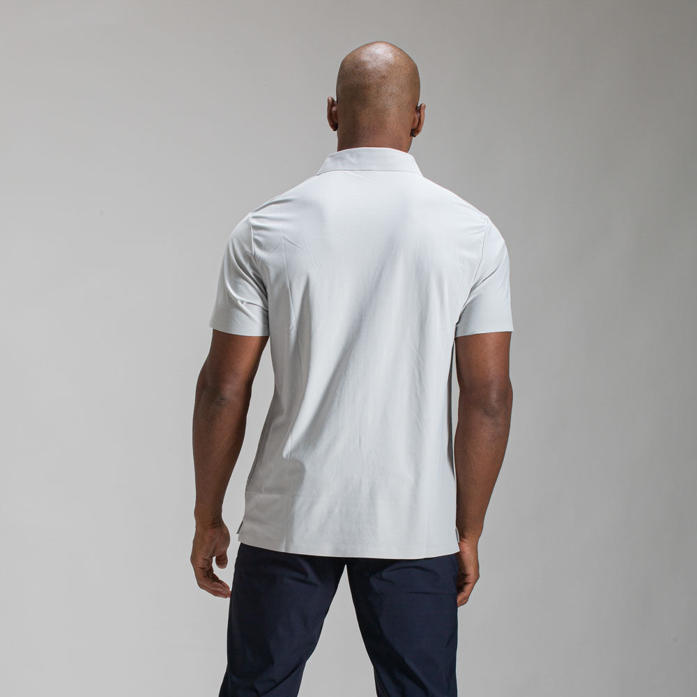 Camisa Polo Dry Fit Urban Cinza