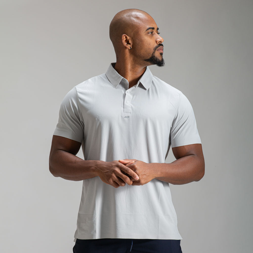 Camisa Polo Dry Fit Urban Cinza