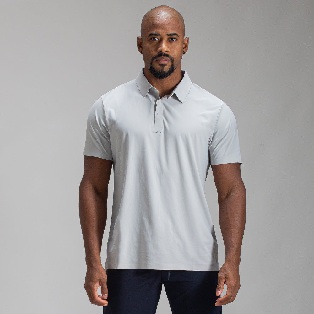 Camisa Polo Dry Fit Urban Cinza