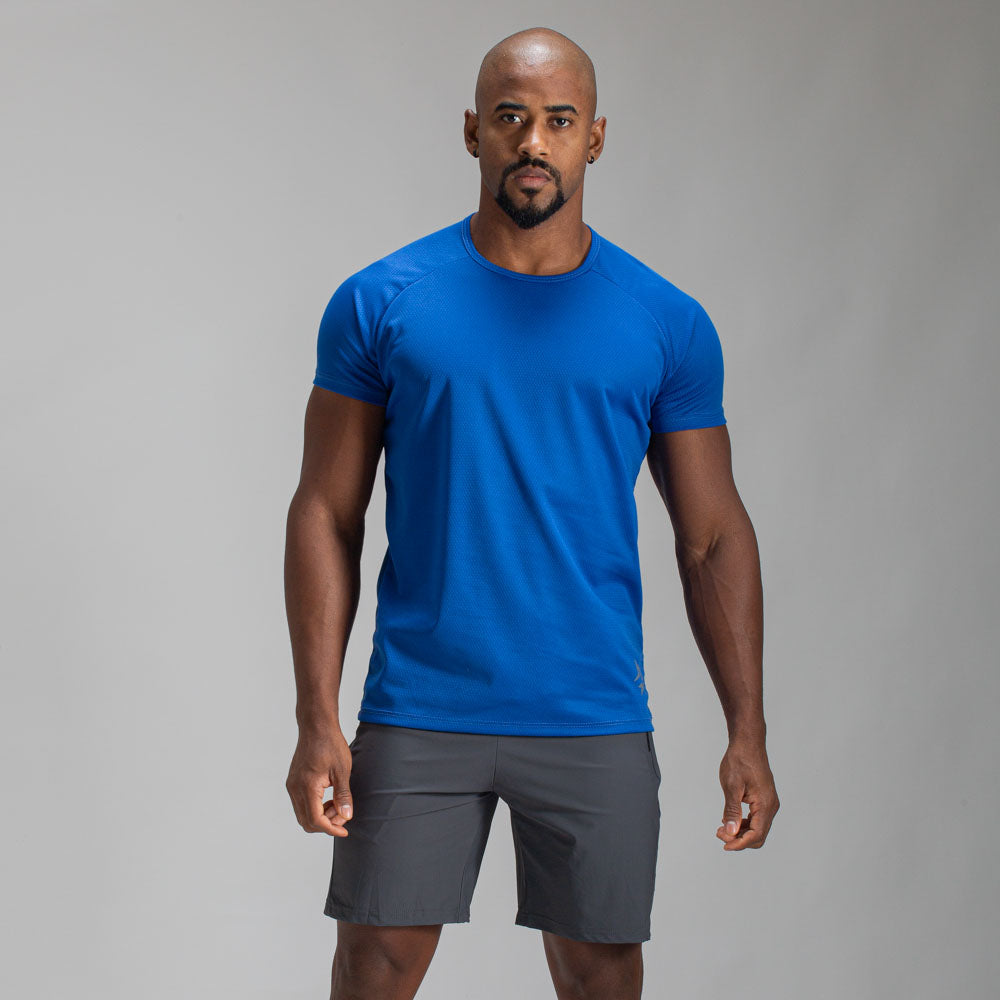 Camiseta Dry Fit Side Lupus Azul Royal
