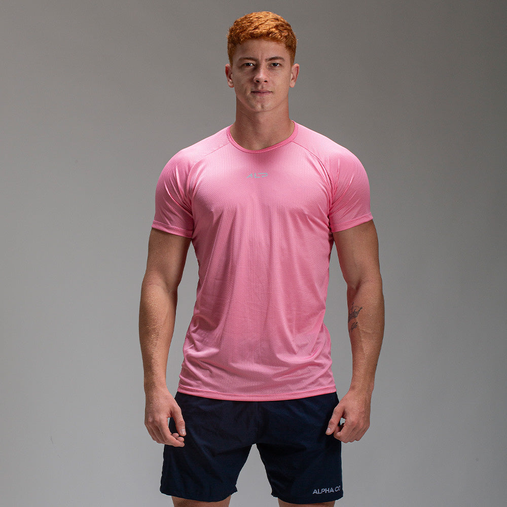 Camiseta Dry Fit ALP Rosa Flamingo
