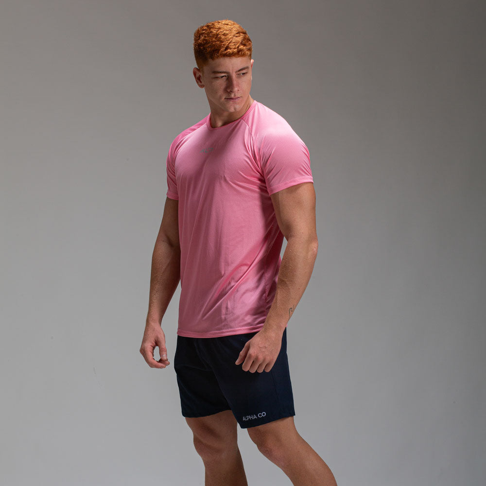Camiseta Dry Fit ALP Rosa Flamingo