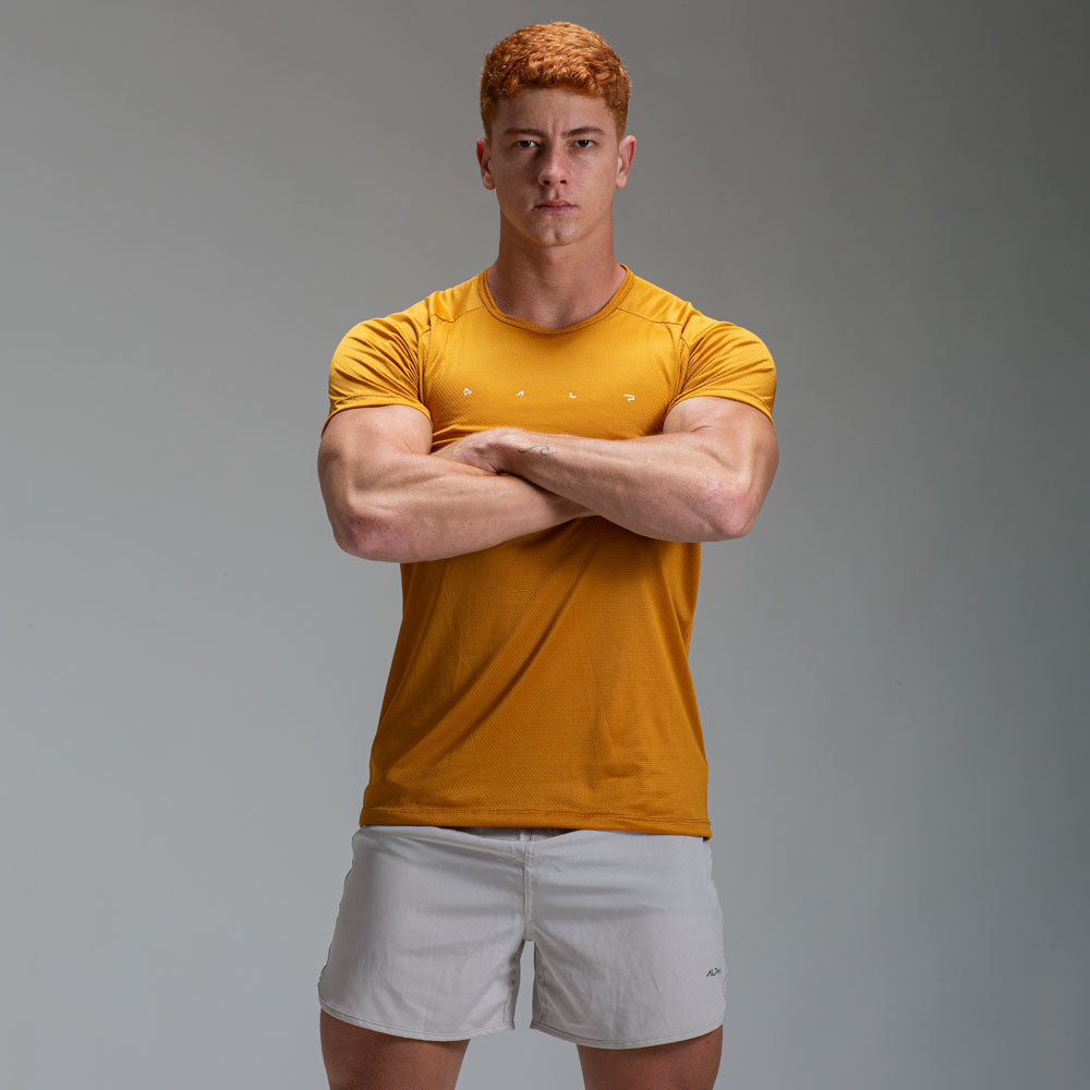 Camiseta Dry Fit Light Lupus Ocre