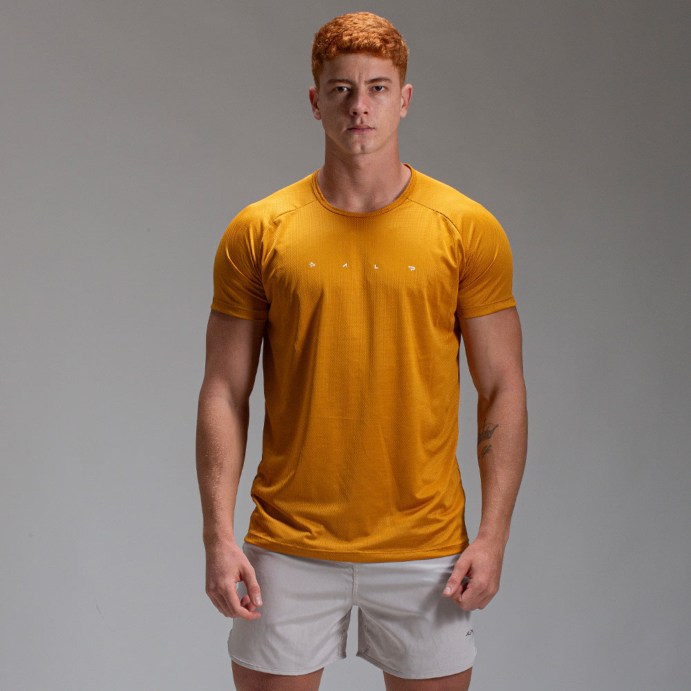 Camiseta Dry Fit Light Lupus Ocre