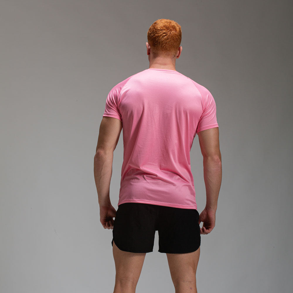 Camiseta Dry Fit Light Lupus Rosa Flamingo