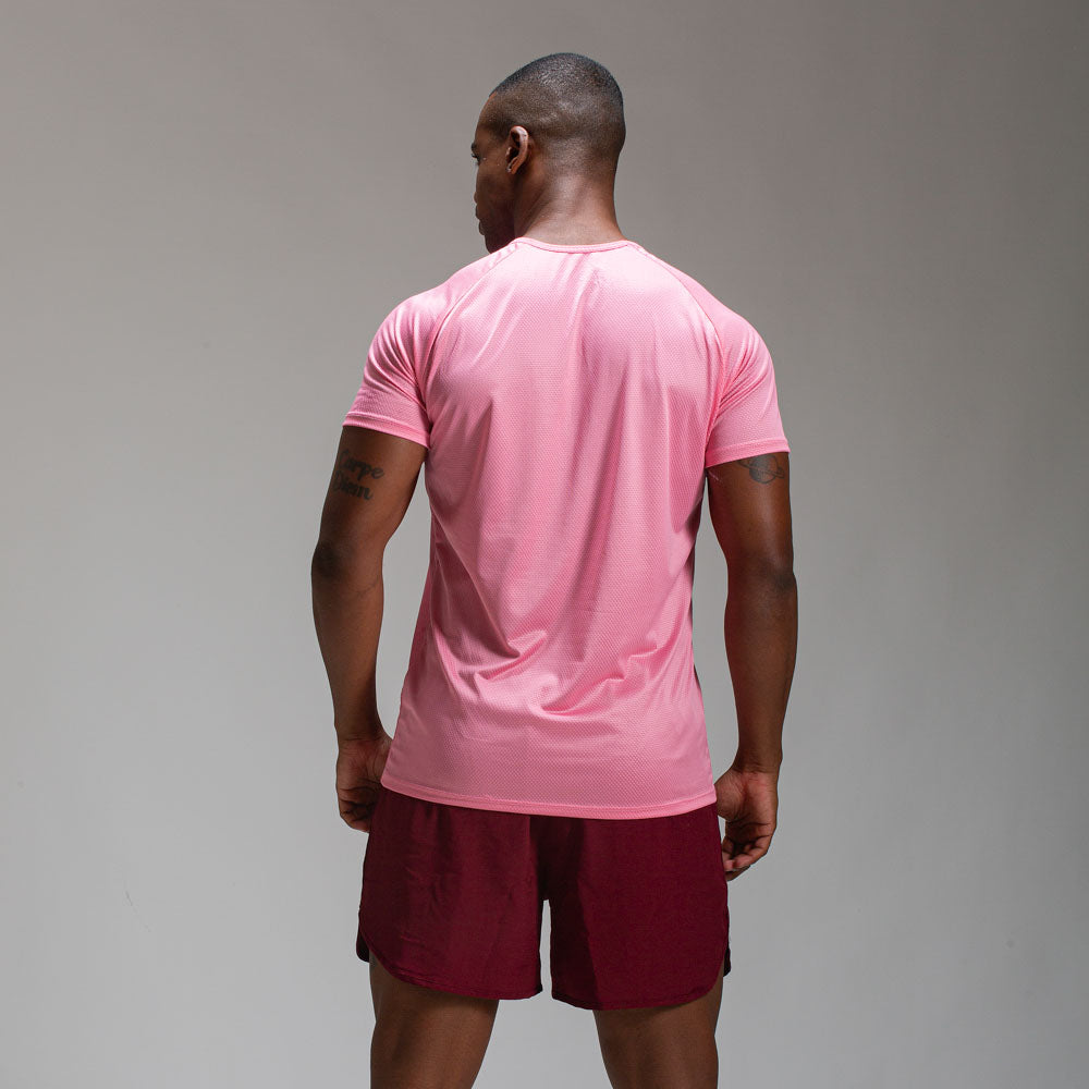 Camiseta Dry Fit Lupus Core Rosa Flamingo