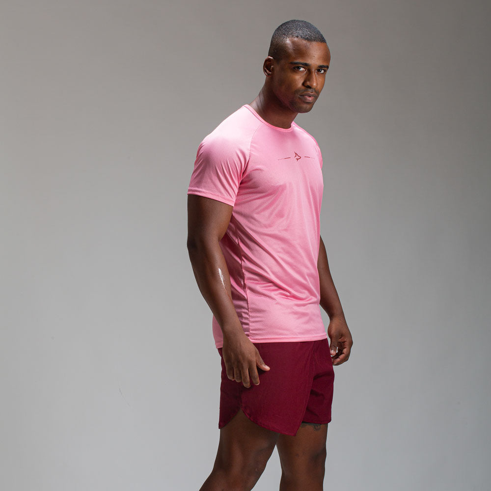 Camiseta Dry Fit Lupus Core Rosa Flamingo