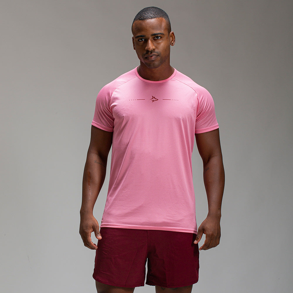 Camiseta Dry Fit Lupus Core Rosa Flamingo